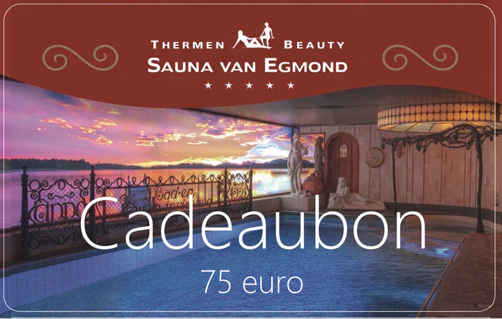 Sauna Gift Voucher 75 euros