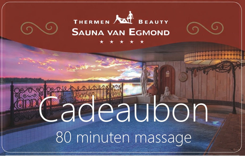 Cadeaubon 80 minuten massage - 80min